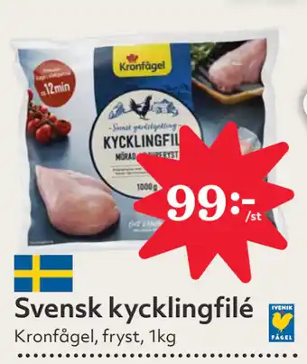 Hemköp Svensk kycklingfilé erbjuda