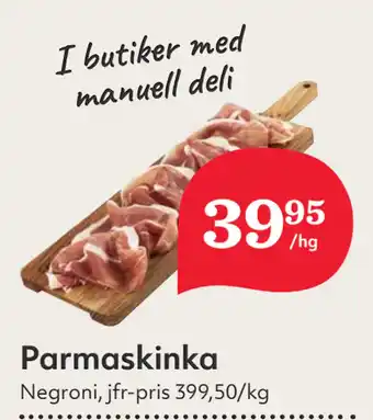 Hemköp Parmaskinka erbjuda