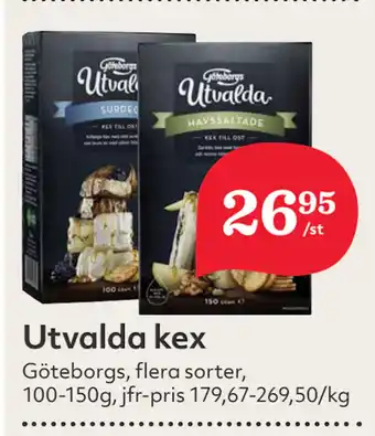 Hemköp Utvalda kex erbjuda
