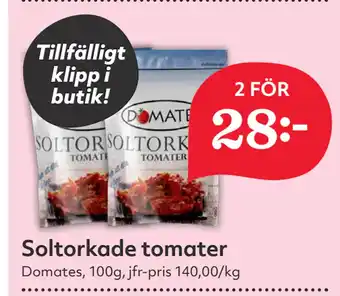 Hemköp Soltorkade tomater erbjuda