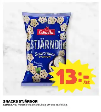 Coop SNACKS STJÄRNOR erbjuda