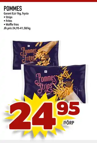 Din Mat POMMES erbjuda