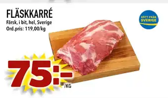 Din Mat FLÄSKKARRÉ erbjuda