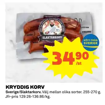 Coop Daglivs KRYDDIG KORV erbjuda