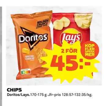 Coop Daglivs CHIPS erbjuda