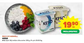 Coop Daglivs KESO erbjuda