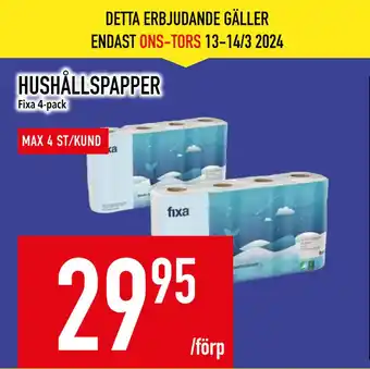 Matdax HUSHÅLLSPAPPER erbjuda