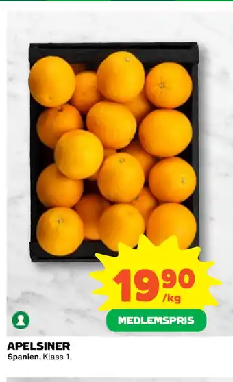 Coop Daglivs APELSINER erbjuda