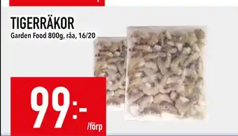 Matdax TIGERRÄKOR erbjuda