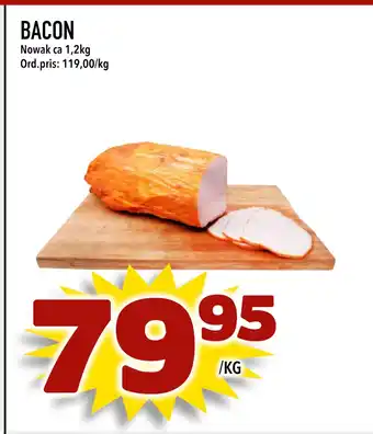Din Mat BACON erbjuda