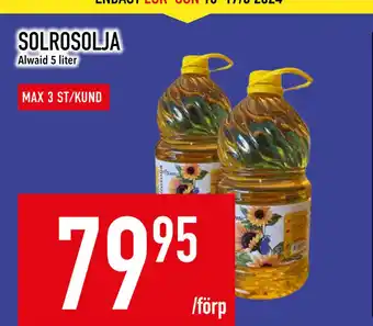 Matdax SOLROSOLJA erbjuda