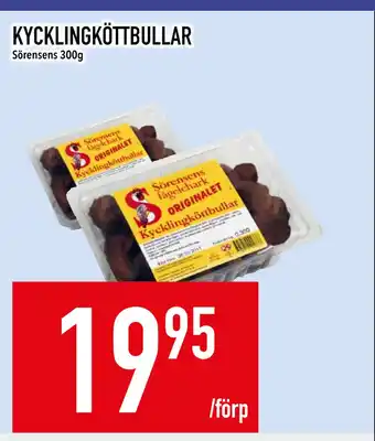 Matdax KYCKLINGKÖTTBULLAR erbjuda