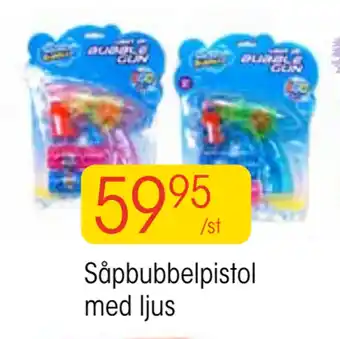 EKO Såpbubbelpistol med ljus erbjuda