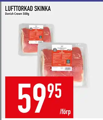 Matdax LUFTTORKAD SKINKA erbjuda