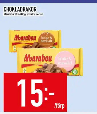 Matdax CHOKLADKAKOR erbjuda