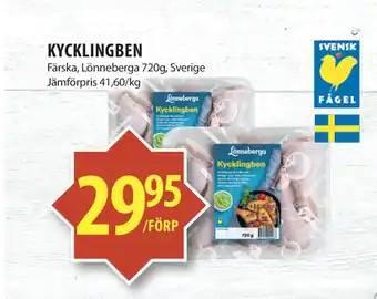 Matvärlden Tensta KYCKLINGBEN erbjuda