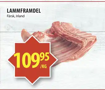 Matvärlden Tensta LAMMFRAMDEL erbjuda