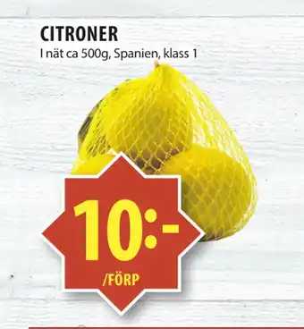 Matvärlden Tensta CITRONER erbjuda