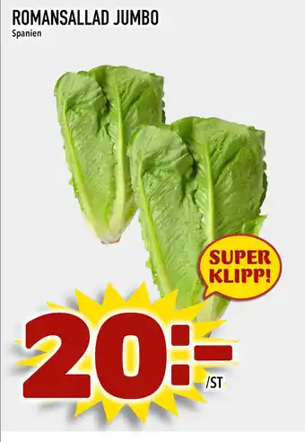 Nya Pulsen ROMANSALLAD JUMBO erbjuda