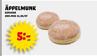 Nelins äppelmunk erbjuda