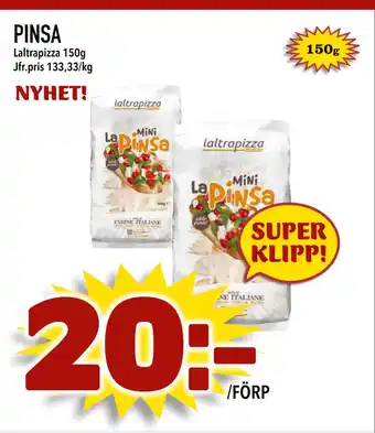 Nya Pulsen PINSA erbjuda