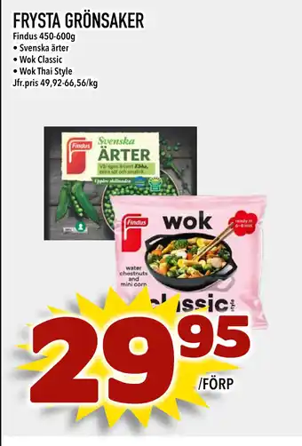 Nya Pulsen FRYSTA GRÖNSAKER erbjuda