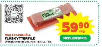 Stora Coop FLÄSKYTTERFILÉ erbjuda