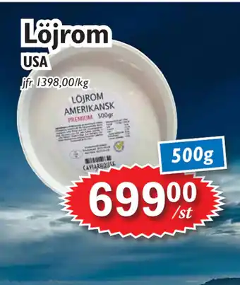 T-jarlen Löjrom erbjuda