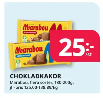 Tempo CHOKLADKAKOR erbjuda