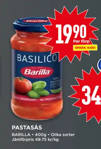 Willys PASTASÅS erbjuda