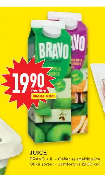 Willys Hemma JUICE erbjuda