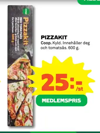 Coop PIZZAKIT erbjuda