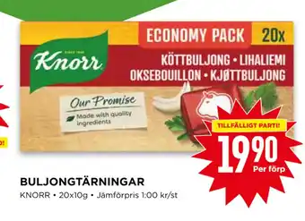 Willys BULJONGTÄRNINGAR erbjuda