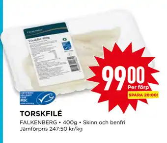 Willys TORSKFILÉ erbjuda