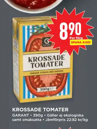 Willys Hemma KROSSADE TOMATER erbjuda