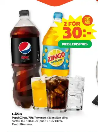 Coop Forum LÄSK erbjuda