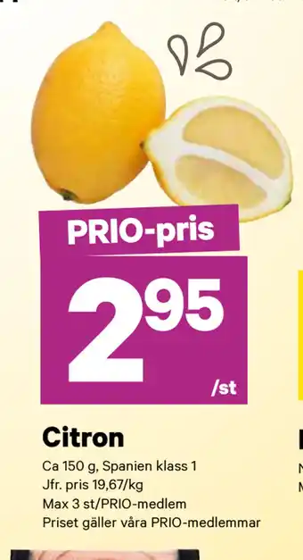 City Gross Citron erbjuda