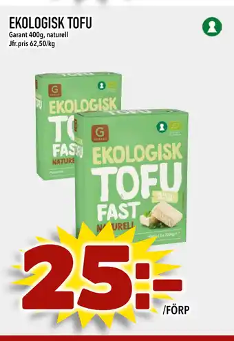 EKOLOGISK TOFU