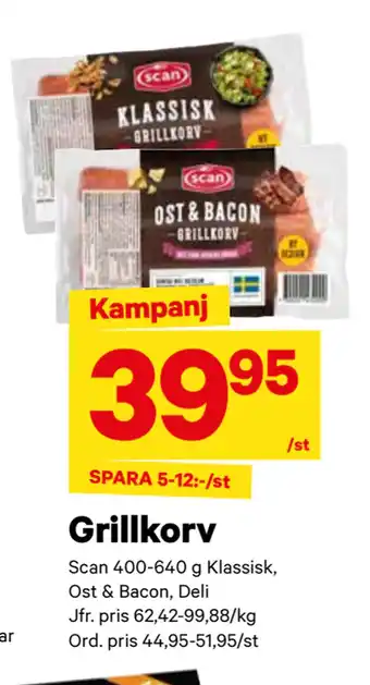 City Gross Grillkorv erbjuda