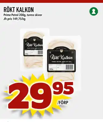 MatArket RÖKT KALKON erbjuda