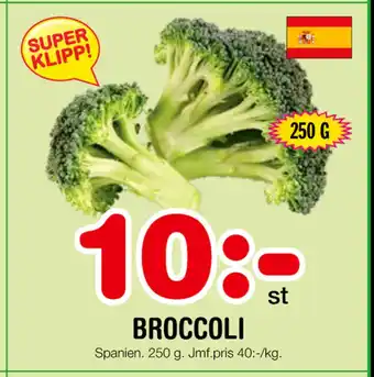 Nya Pulsen BROCCOLI erbjuda