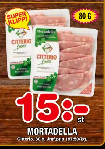 Nya Pulsen MORTADELLA erbjuda