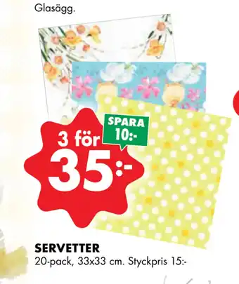 ÖoB SERVETTER erbjuda