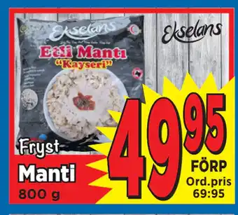 Supergrossen Manti erbjuda