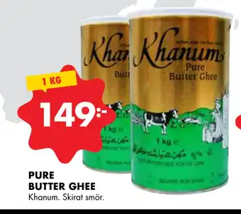 ÖoB PURE BUTTER GHEE erbjuda