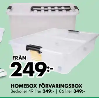 ÖoB HOMEBOX FÖRVARINGSBOX erbjuda