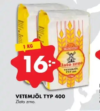 VETEMJÖL TYP 400