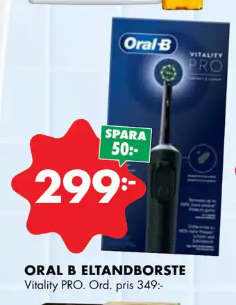 ÖoB ORAL B ELTANDBORSTE erbjuda