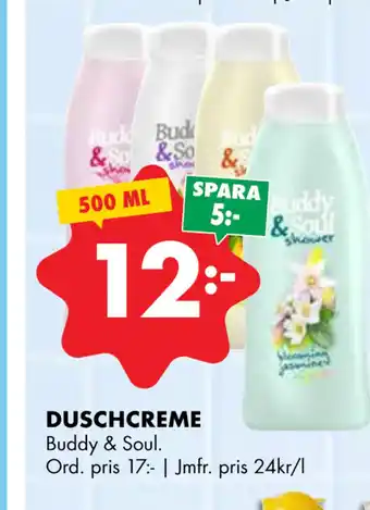 ÖoB DUSCHCREME erbjuda