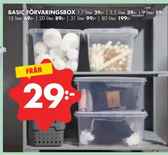 ÖoB BASIC FÖRVARINGSBOX erbjuda